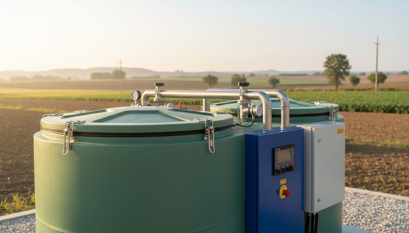 From Odor Reduction to Monetization – KoreaBest’s Container-Integrated Liquid Fertilizer Resource Recovery Facility